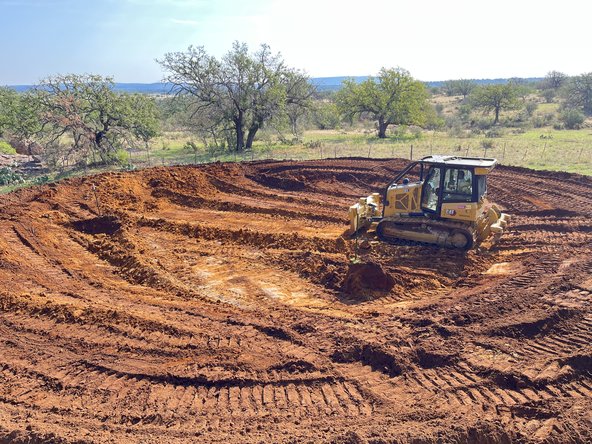 Pond excavation 10