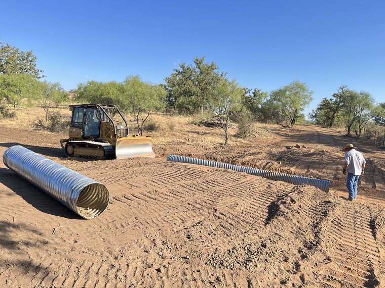 Pond excavation 5