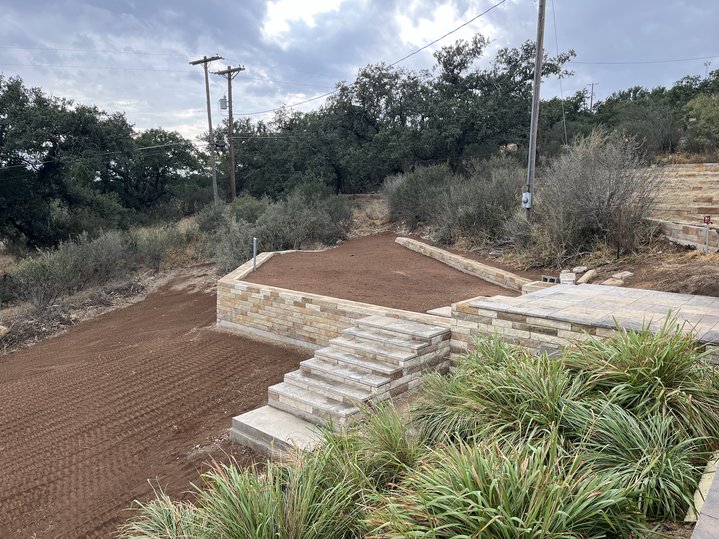 Construction of retaining walls 12